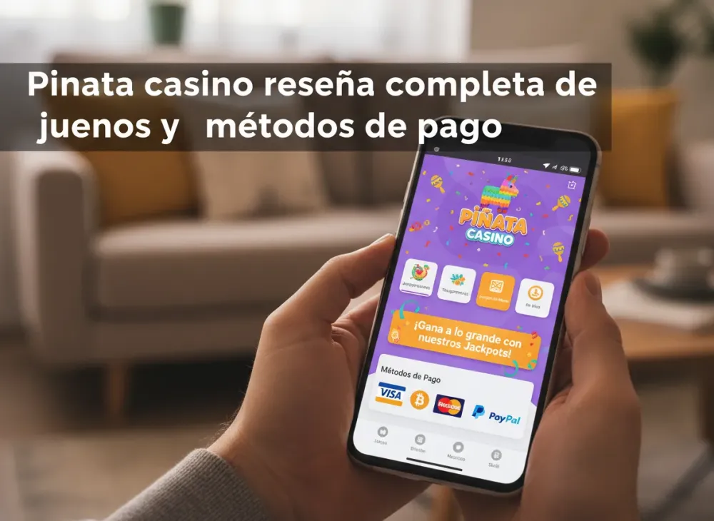 Pinata casino reseña completa de juegos y métodos de pago