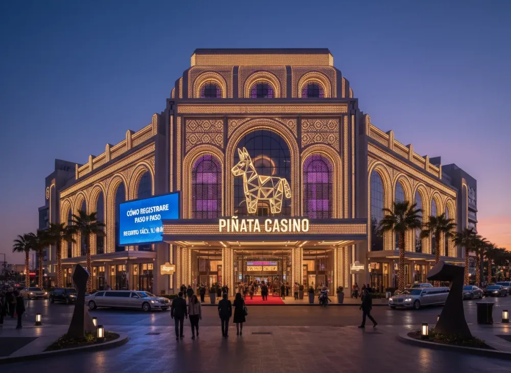 Cómo registrarse en piñata casino pinata paso a paso