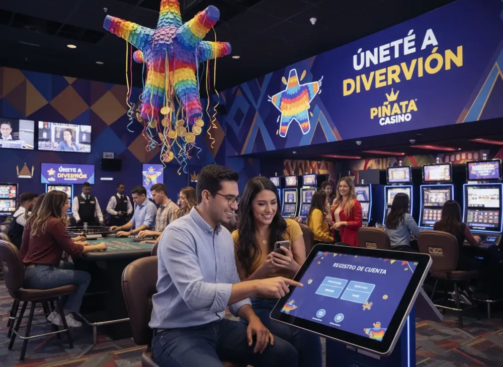 Cómo registrarse en piñata casino pinata paso a paso